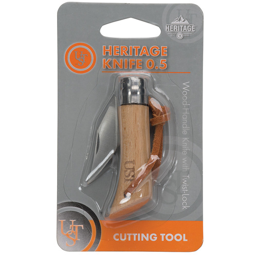 UST Heritage Wood-Handle Folding Knife 0.5 45mm (U-12116)