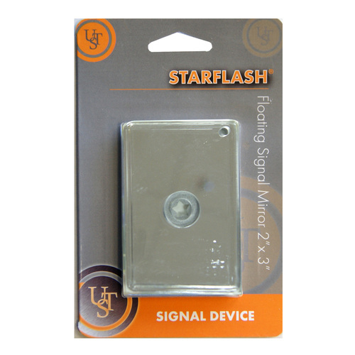 UST StarFlash Floating Signal Mirror 2 x 3 Inch (U-1WG0611)
