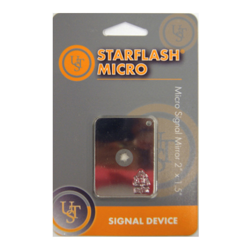 UST StarFlash Micro Signal Mirror 2 x 1.5 Inch (U-51170-101)