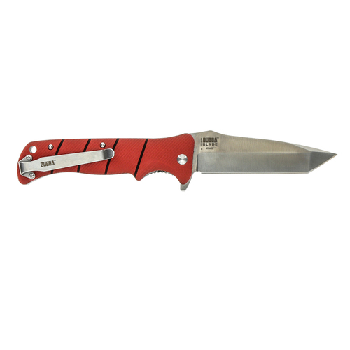 Bubba 4" Sculpin Stainless Steel Folding Knife G10 Handle (U-BB-CL-FK)