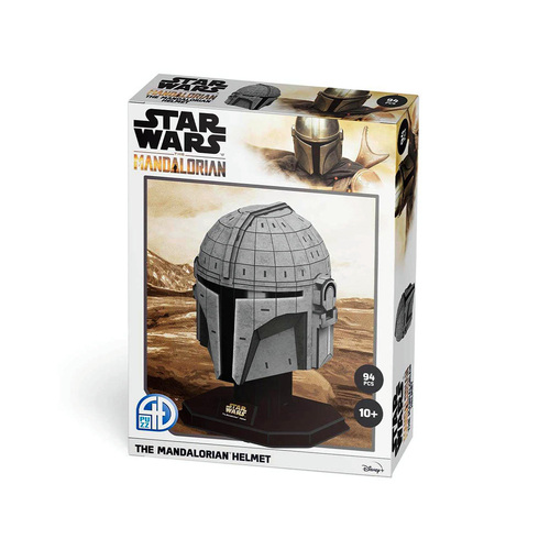 4D Cityscape Star Wars The Mandalorian Helmet 3D Puzzle 94 Pieces (UG4D51313)