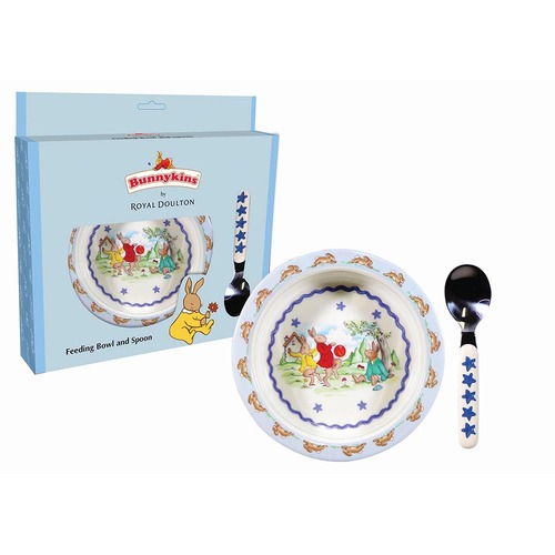 Bunnykins by Royal Doulton Feeding Bowl & Spoon Set (UGTTM032480)