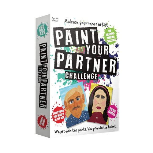 University Games: Paint Your Partner Challenge 2-Players Ages 16+