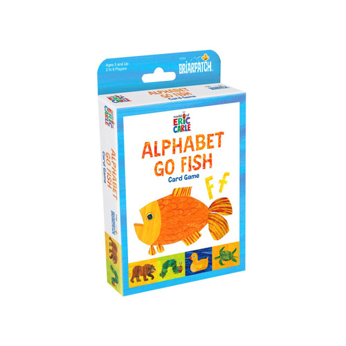 University Games Eric Carle Alphabet Go Fish Card Game 2-6 Players (UNI01252)
