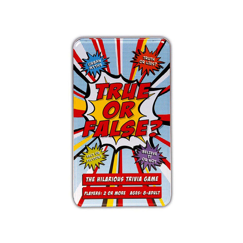 True or False Card Game (UNI015404)
