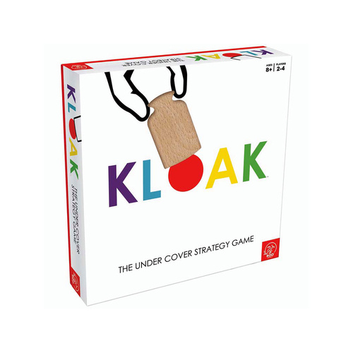 University Games Kloak Under Cover Strategy Game 2-4 Players (UNI043257)