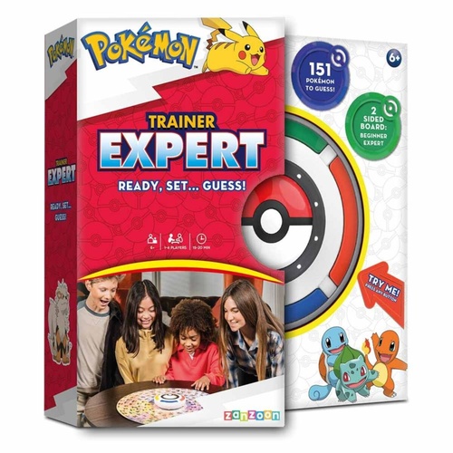 Pokemon: Trainer Expert Ready Set Guess! 1-4 Players Ages 6+