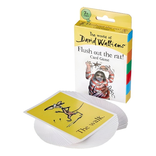 University Games David Walliams: Flush Out the Rat Card Game