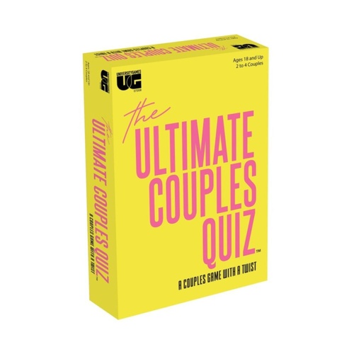University Games: The Ultimate Couples Quiz Card Game