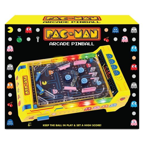 Pac-Man Arcade Pinball Premium Series Interactive Game 1-Player Ages 6+