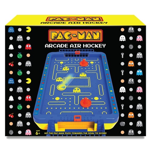 Pac-Man Arcade Air Hockey Core Series Interactive Game 2-Players Ages 4+