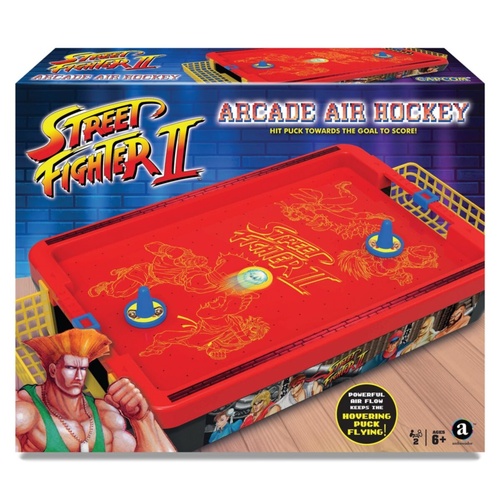 Street Fighter II Arcade Air Hockey Core Series 2-Players Ages 4+