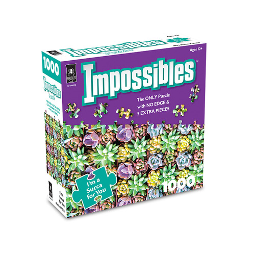 BePuzzled Impossibles Succa Jigsaw Puzzle 1000 Pieces (UNI33450)