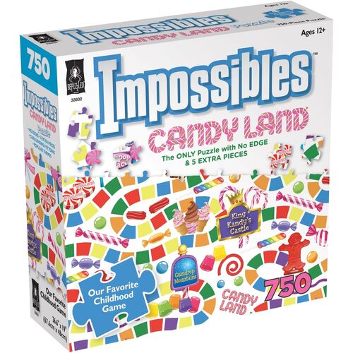 BePuzzled Impossibles Candy Land Jigsaw Puzzle 750 Pieces (UNI33932)