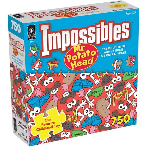 BePuzzled Impossibles Mr Potato Head Jigsaw Puzzle 750 Pieces (UNI33933)
