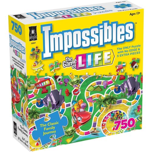 BePuzzled Impossibles Game of Life Jigsaw Puzzle 750 Pieces (UNI33934)