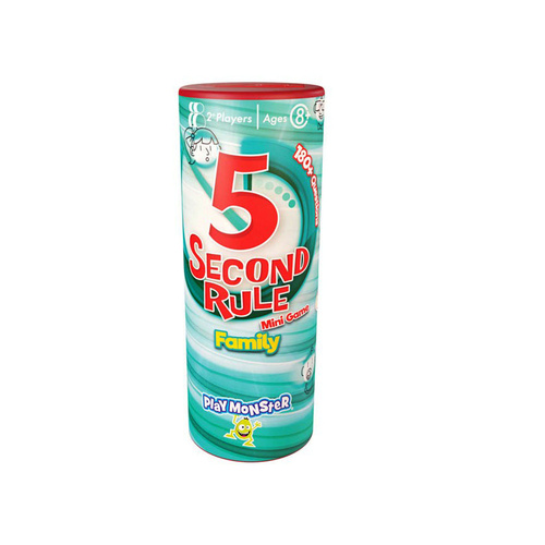 PlayMonster 5 Second Rule Mini Game Family 2+ Players Ages 8+ (UNI524085)