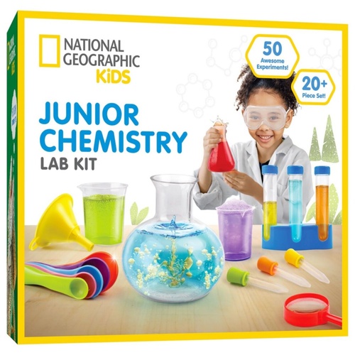 National Geographic: Kids Junior Chemistry Lab Kit for Ages 4+