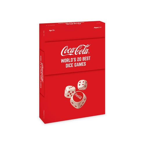 Coca-Cola Worlds 20 Best Dice Games 2-6 Players Ages 13+ (UNICC009)
