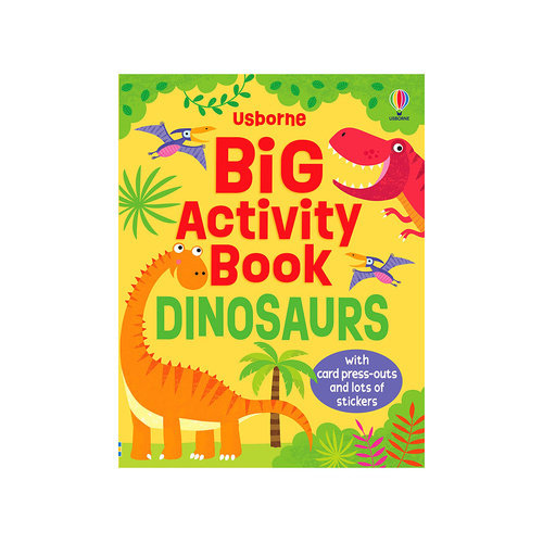 Usborne Big Activity Book Dinosaurs by Kirsteen Robson (USB041177)