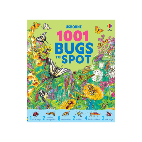 Usborne 1001 Bugs to Spot Childrens Picture Puzzle Book (USB041931)