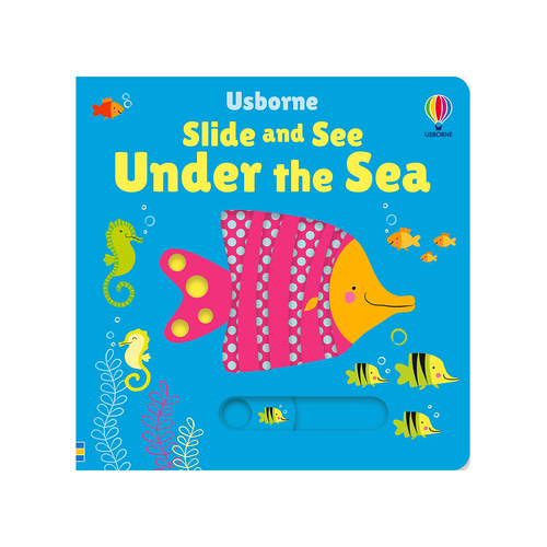 Usborne Slide & See Under the Sea Interactive Board Book (USB076735)