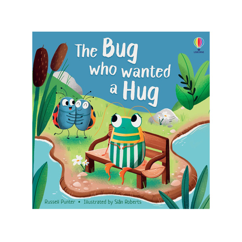 Usborne Bug Who Wanted A Hug by Russell Punter Childrens Book (USB311928)