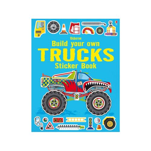 Build Your Own Trucks Sticker Book (USB564430)