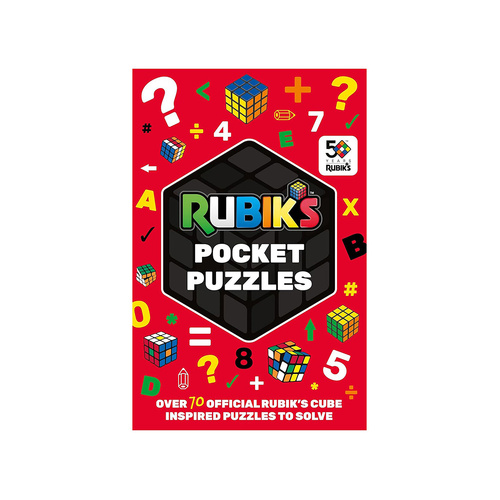 Usborne Rubiks Cube Pocket Puzzles Childrens Book (USB617493)