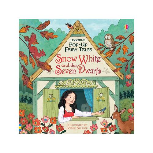 Usborne Pop-Up Fairy Tales Snow White & Seven Dwarfs Childrens Book (USB940955)