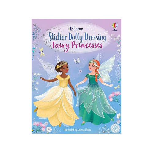 Usborne Sticker Dolly Dressing Fairy Princesses Childrens Book (USB953658)