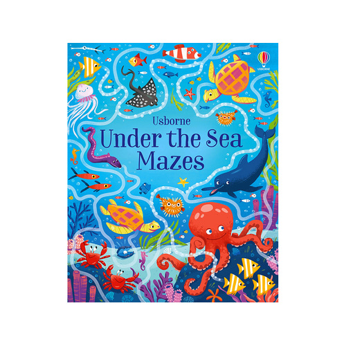 Usborne Under the Sea Mazes Childrens Book Paperback (USB969383)