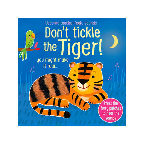 Usborne Touchy-Feely Sounds Dont Tickle the Tiger Childrens Book (USB981026)