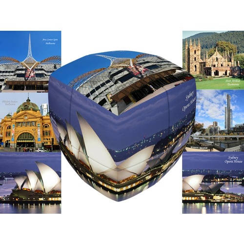 V-CUBE AUSTRALIA 2x2 PILLOW (VCU001446)