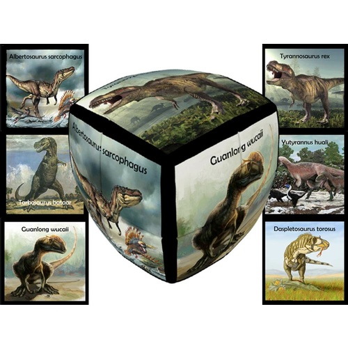 V-CUBE DINOSAURS 2x2 PILLOW (VCU001859)