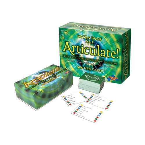 Articulate Talking Family Fun Card Games VEN000063