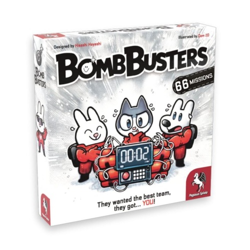 Pegasus Spiele Bomb Busters Board Game 2-5 Players Ages 10+
