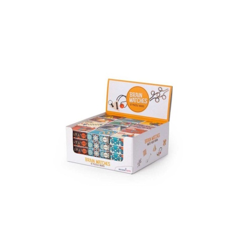 Recent Toys Brain Matches Puzzles Display 48 Pack