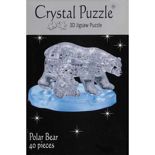 3d Polar Bears Crystal Puzzle (VEN901600)