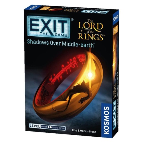 Exit Lord of the Rings Board Game 1-4 Players Ages 10+