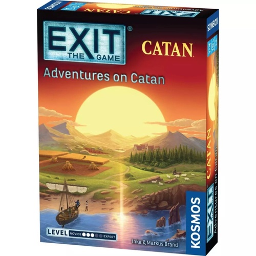 Exit the Game: Adventurers on Catan Board Game 1-4 Players Ages 10+