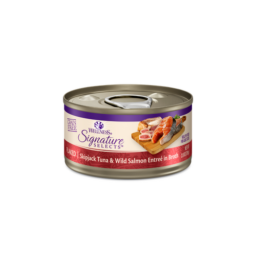 Wellness Core Signature Selects Wet Cat Food Skipjack Tuna & Salmon 12 x 79g