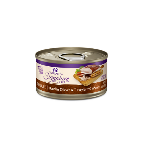 Wellness Core Signature Selects Wet Cat Food Chicken & Turkey 12 x 79g