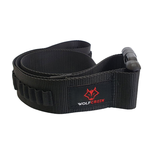Wolf Creek 50 Loop Cordura Cartridge Belt Black Webbing .22 Cal (WC-8010)
