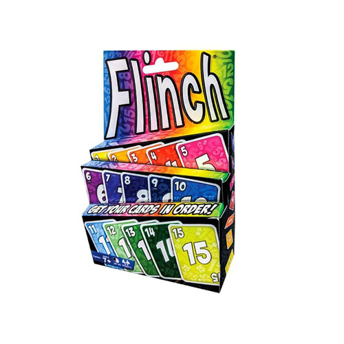 Winning Moves Flinch Card Game 2-4 Players Ages 7+ (WIN01228)