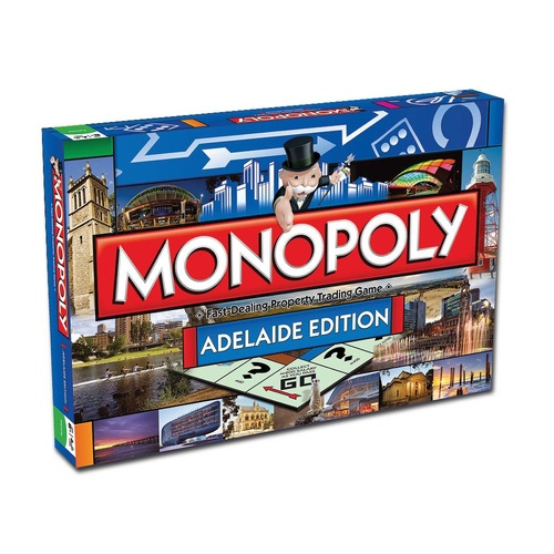 Monopoly Adelaide Edition Board Game (WMA000462)