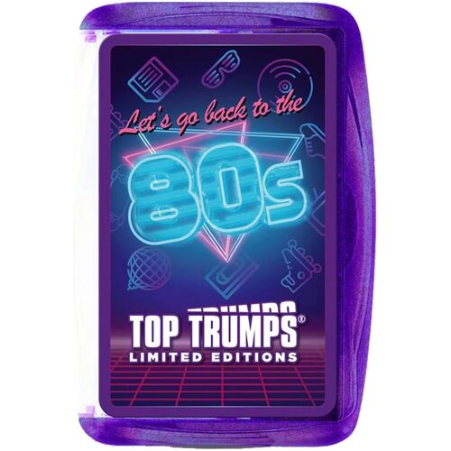Top Trumps Limited Editions Lets Go Back to the 80s Card Game (WMA005443)