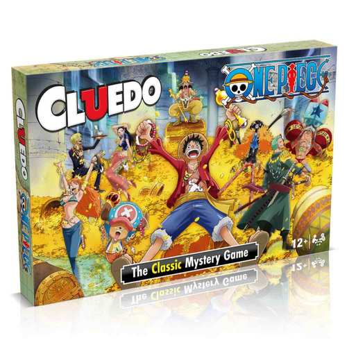Cluedo: One Piece Classic Mystery Board Game 2-4 Players Ages 12+
