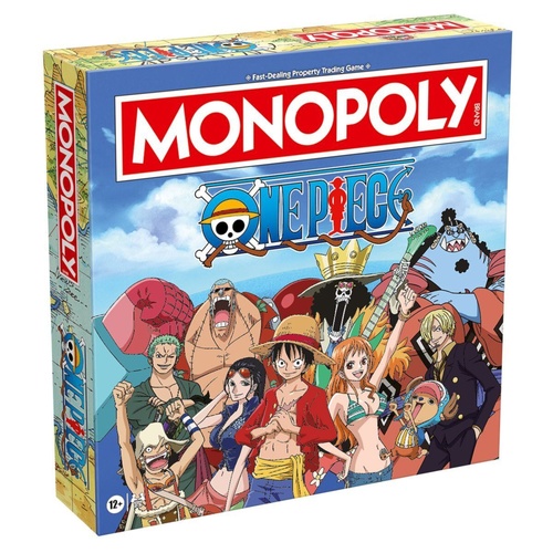 Monopoly: One Piece Refresh Monopoly Board Game for Ages 12+