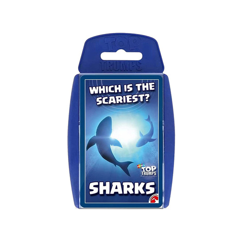 Top Trumps Play Discover Which is the Scariest? Sharks Card Game (WMA047371)